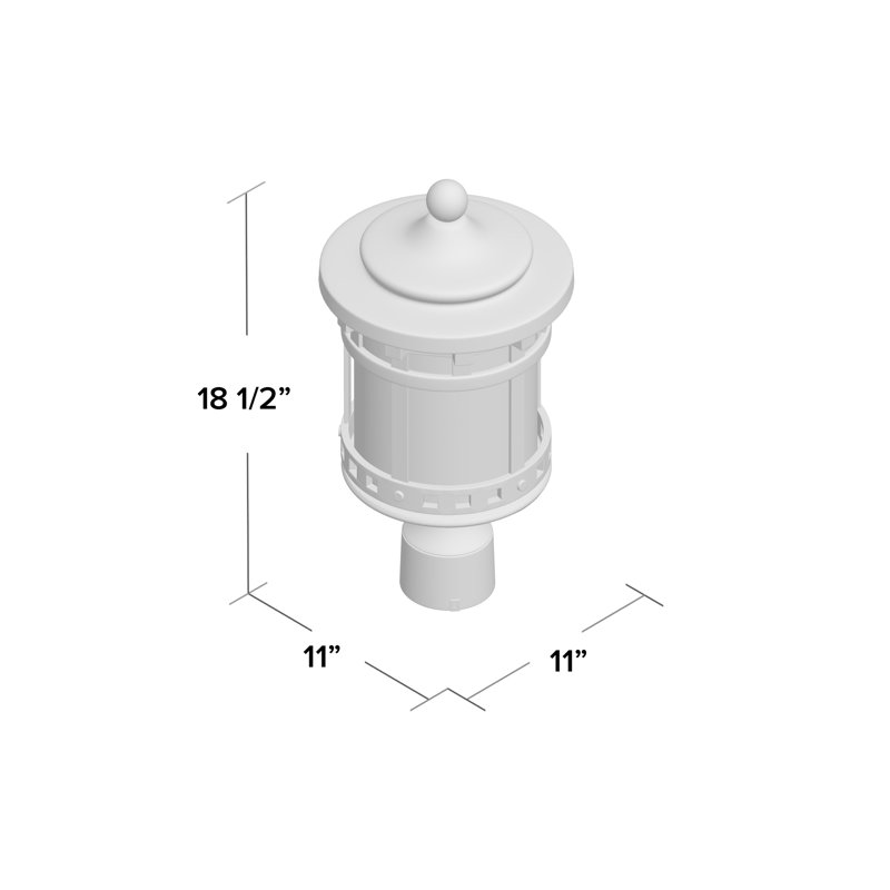 Ilarion Seeded Lantern Head, Large
