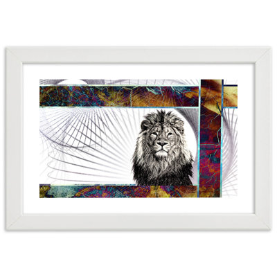 Lions - Single Picture Frame Print