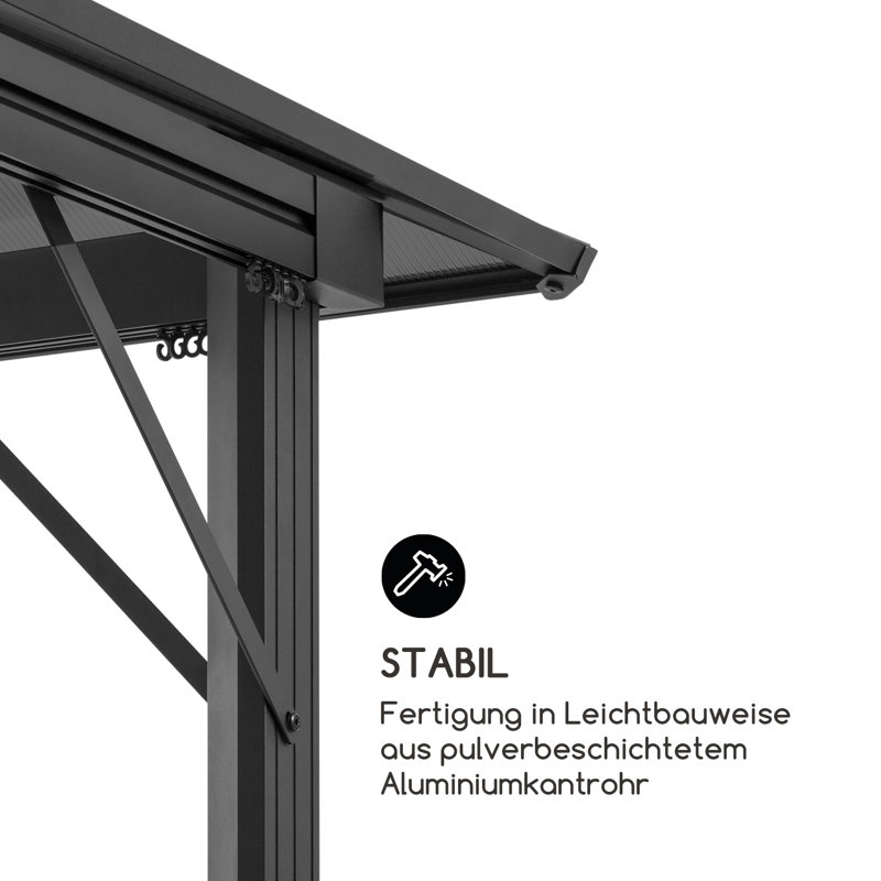 3m x 3m Metal Gazebo