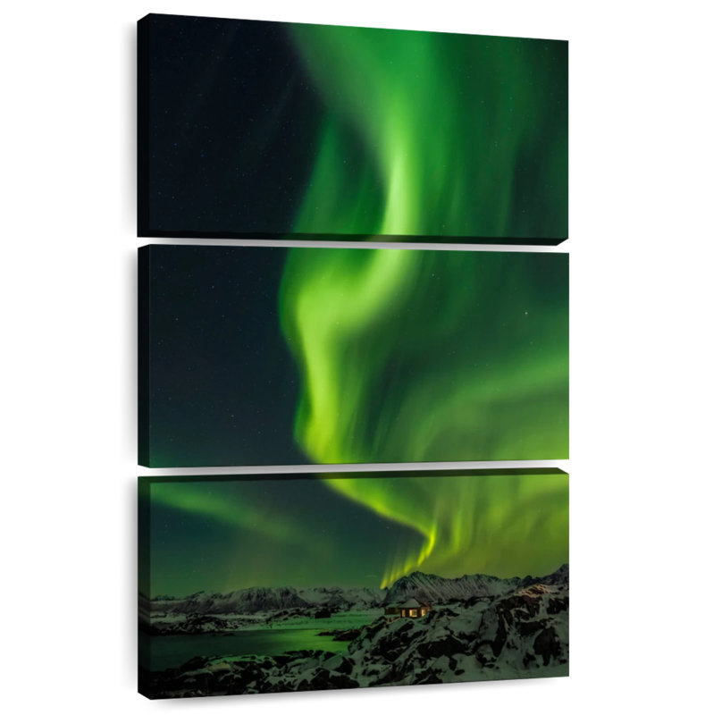 Northern Lights Trail, 45" H x 28" W