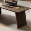 Bureau rectangulaire en bois manufacturé Coffee-141916586