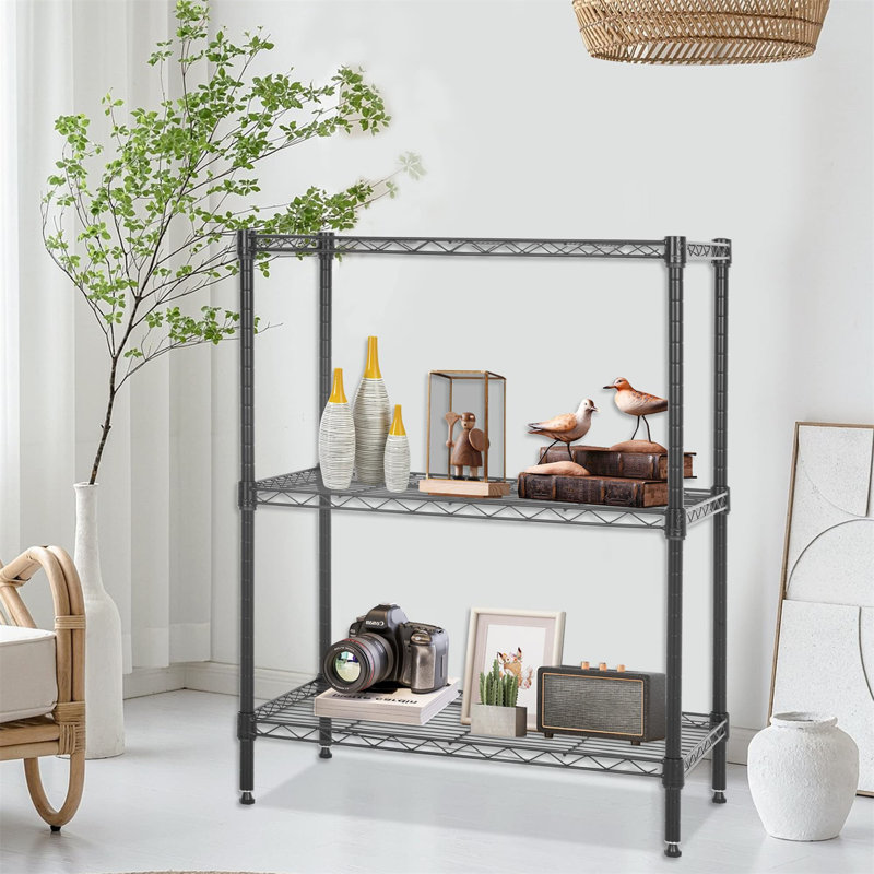 Niyon 22.99'' W Metal Shelving Unit