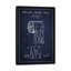 « Toilet Paper Navy Blue Patent Blueprint », impression sur toile tendue-919156544-864834365-864834364