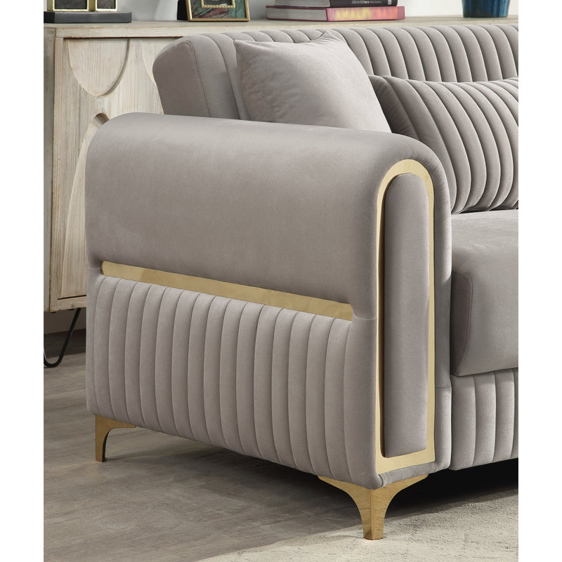Upholstered 90.53'' Sofa