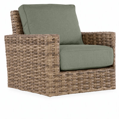 Havana Sunbrella® Swivel Patio Rocking Chair