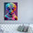 'Alien' by Dean Russo Canvas Wall Art-79437420
