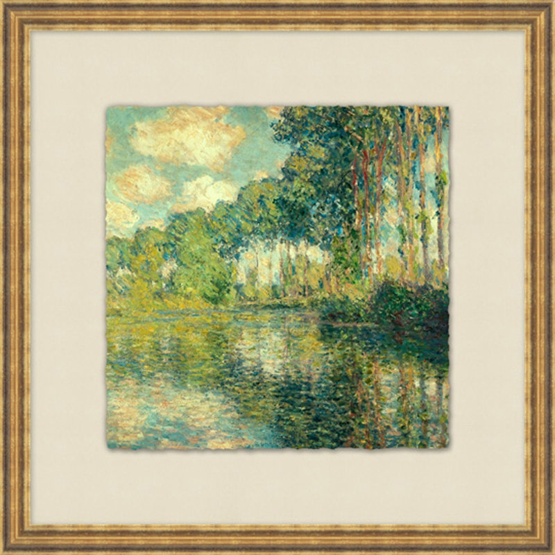 Countryside Impressions 6 - Peinture encadrée sur papier