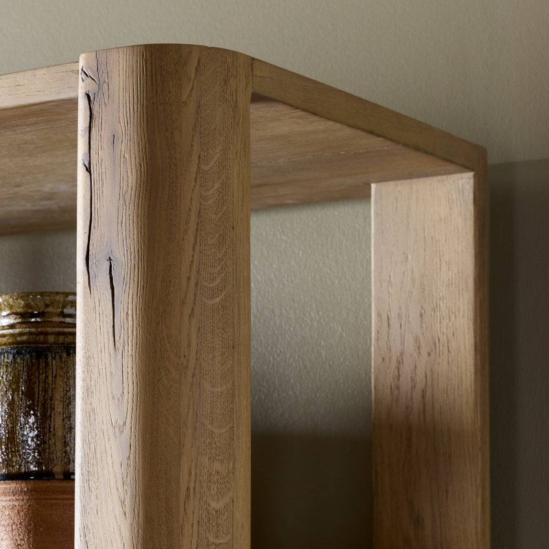 Lloyd Bookcase-Aged Natural Oak, Aged Natural Oak