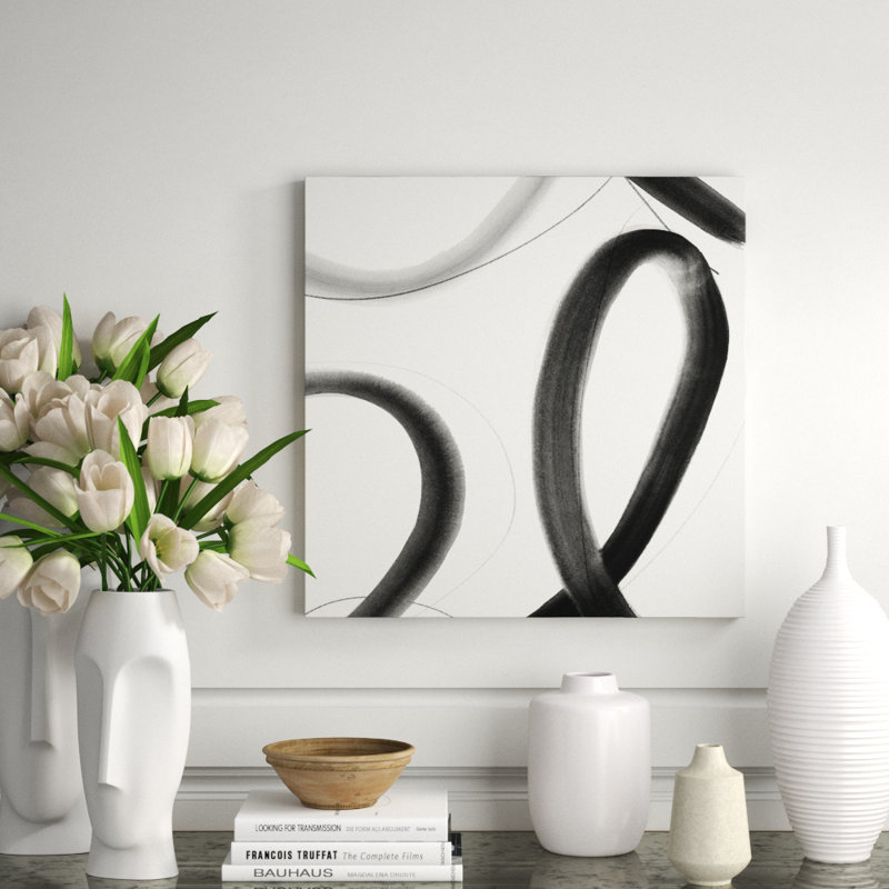 Heartbeat Note X Print by Barclay Butera, 24" H x 24" W, Image Brush Gel