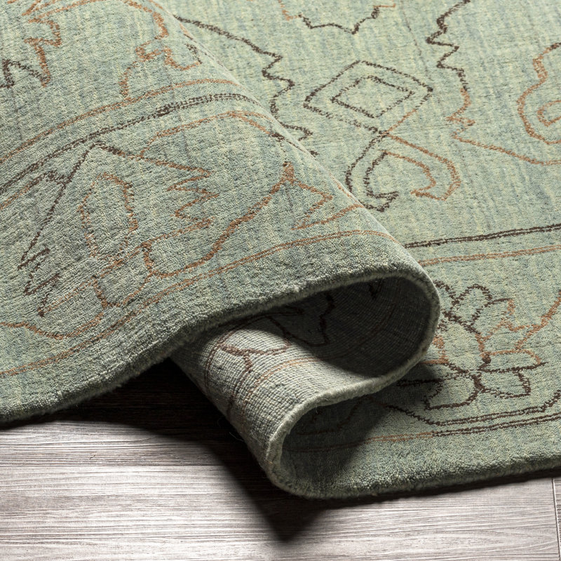 Wilmington Wool Oriental Area Rug, Rectangle 2' x 3'