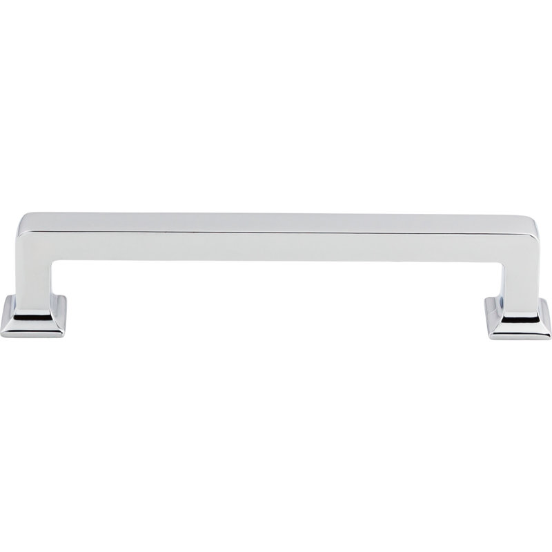 Ascendra 12" Center to Center Bar Pull, Polished Chrome, 5 1/16" Center to Center
