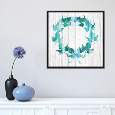 « couronne of holly » par "5by5collective, impression sur toile tendue