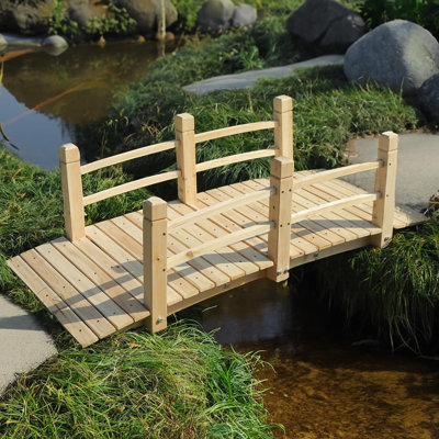 Passerelle de jardin en bois Epicozy Classic