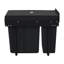 Poubelle coulissante double 10L + 20L pour armoire, poubelle d'armoire de cuisine avec rail d'amortissement-121543587