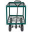 Chariot utilitaire paysager 300 lb à deux tablettes