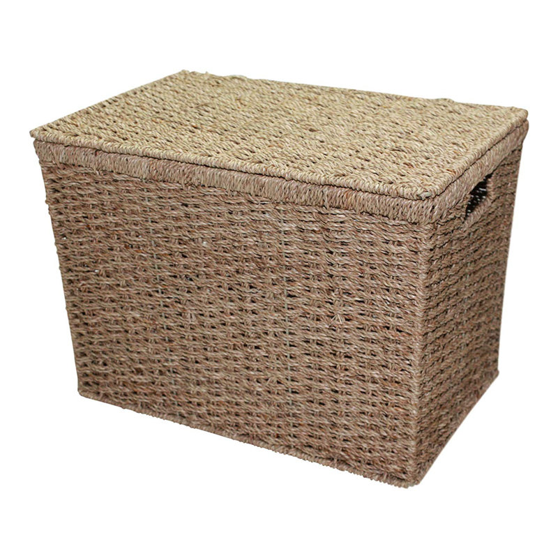 Brambly Cottage Seagrass Decorative Bin, 33 x 46 x  31 