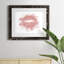 «Rose Gold Lips», impression sur papier encadrée-838122626-838122630