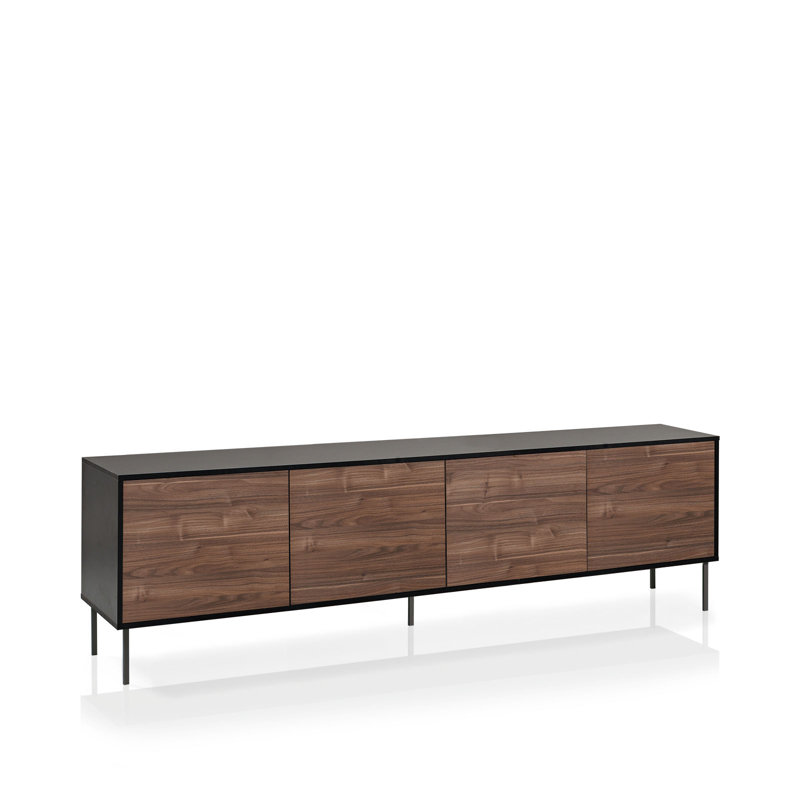 McCordsville 238cm Sideboard, Black/Walnut