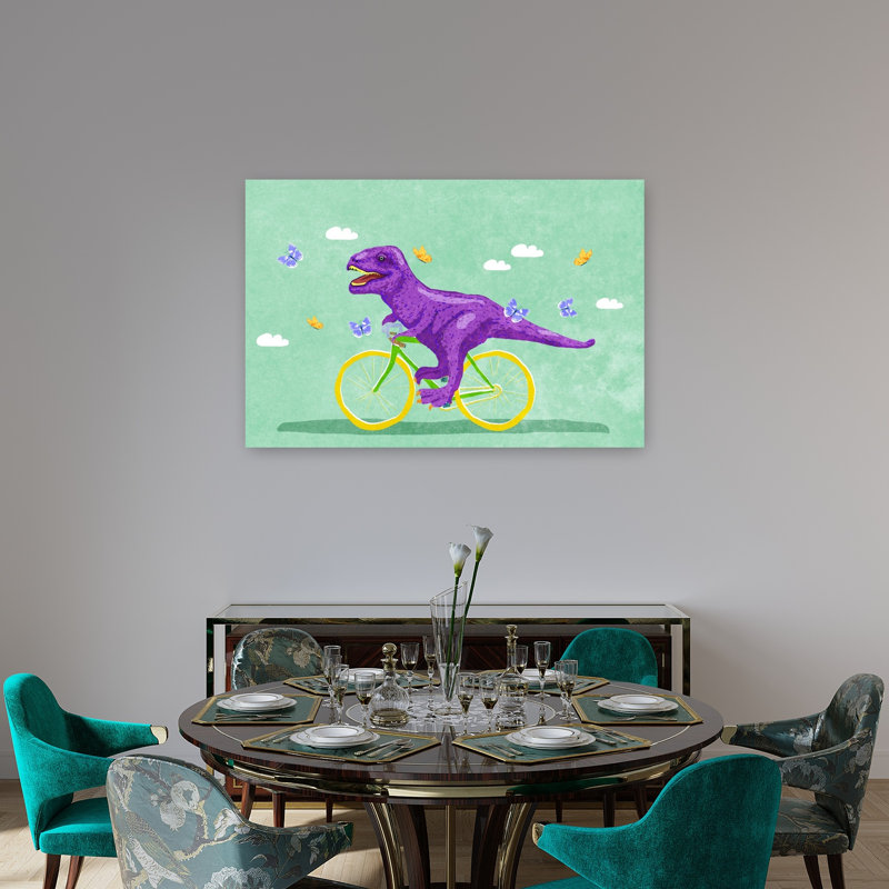 Dino Racer, 32" H x 48" W