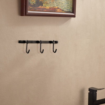 Wall Hooks with 3 Hooks