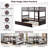 Gudmund Kids Twin Over Twin Bunk Bed with Trundle-305430964