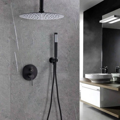 Thermostatic Complete Shower System with Rough in-Valve