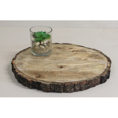 Abanda Wooden Bark Chopping Board