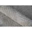 Tapis gris fait à la main Halesite-1455340057