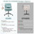 Upholstered Armless Task Office Chair-540069729