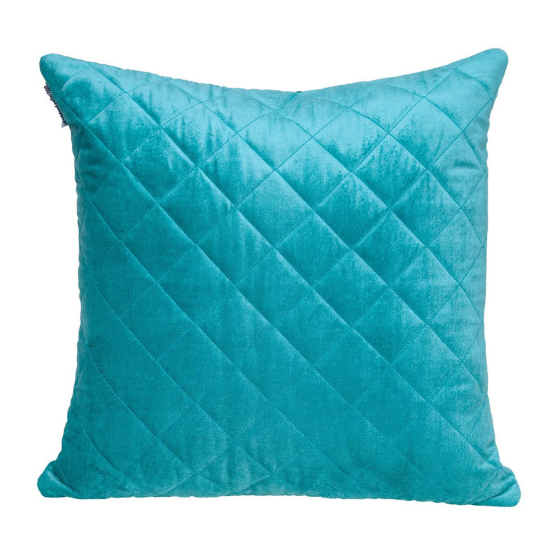 Housse et insert de coussin carré Euro, Turquoise