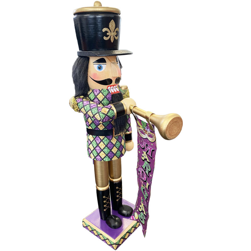 Casse-noisette 14 "Mardi Gras Bugler