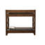 Lit superposé simplifié Fireside Lodge WoodShop - double / simple
