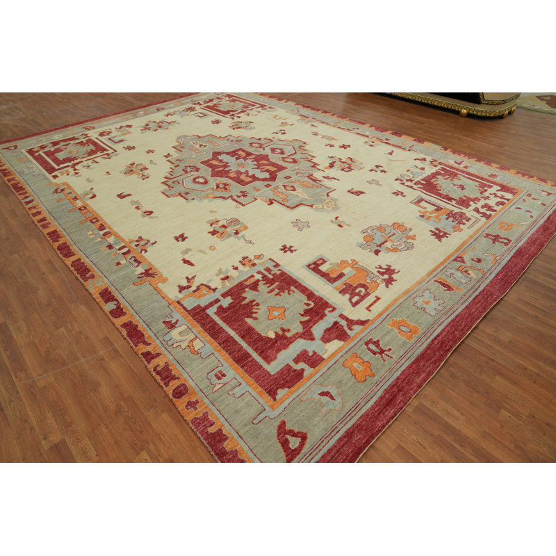 Tapis géométrique Oushak