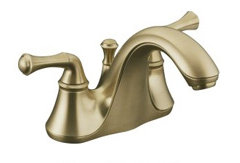 Forte Centerset Bathroom Faucet with Drain Assembly