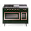 ILVE Nostalgie II Noblesse 48 inch Dual Fuel Range (5 Sealed Burners + Griddle + French Top, Triple Glass Door)-1568569783-1568569764-1568569775