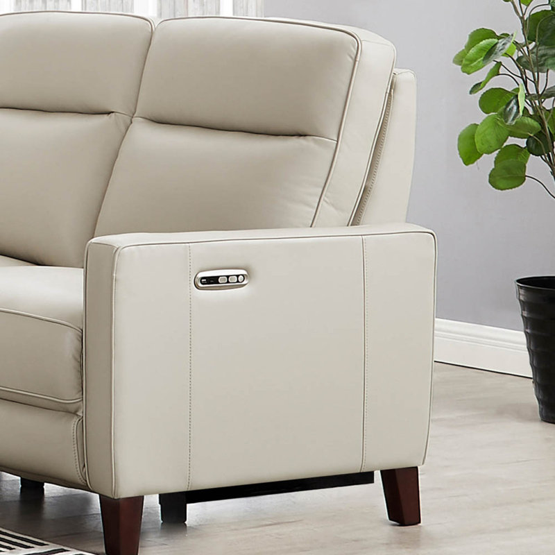 Modern Sofa Ashby Power Headrest Zero Gravity Reclining Sofa