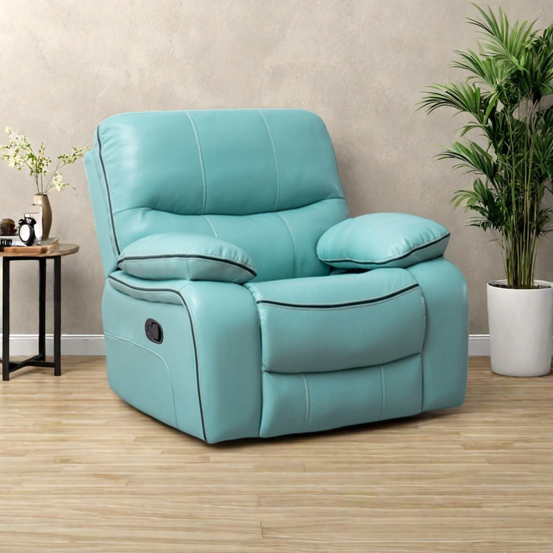Fashionable and comfortable lounge chair, Teal