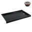 Streamline NT-2154-60BL-RH 60 in. x 36 in. Corner Acrylic Shower Base in Glossy Black with Right Hand Drain, ABS Drain Included