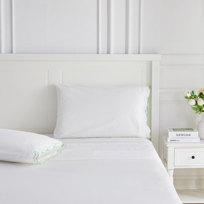 Ensemble de draps 100% coton 300 fils Bara