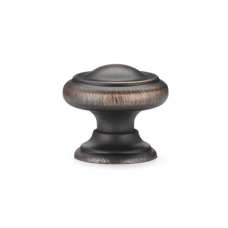 Poignée ronde Expression 1 5/16 po de diamètre, Bronze huilé et brossé