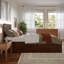 Lit plateforme en bois massif Nantucket avec pied de lit et gigogne-120232360-120232361