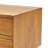 Romaro Acacia Wood Nightstand with 2 Easy-Glide Drawers-2046185622
