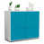 White/Turquoise