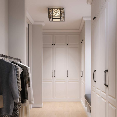 Sayer Fabric Flush Mount