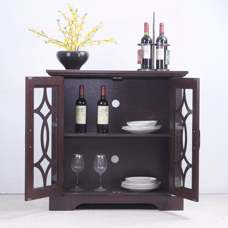 Meuble de rangement pour salon, cuisine, Cherry