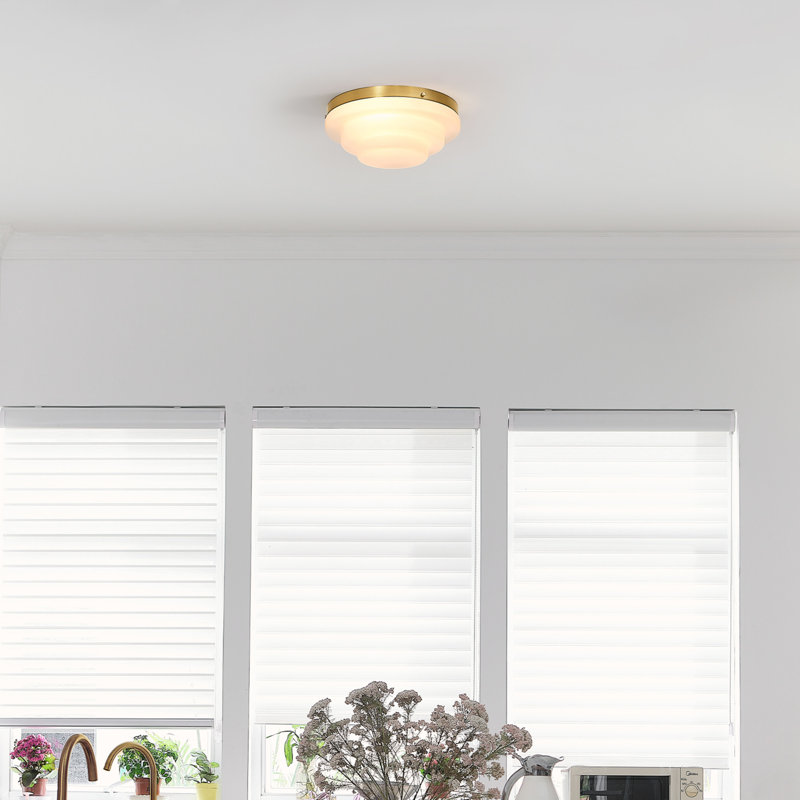 Raik Glass Flush Mount