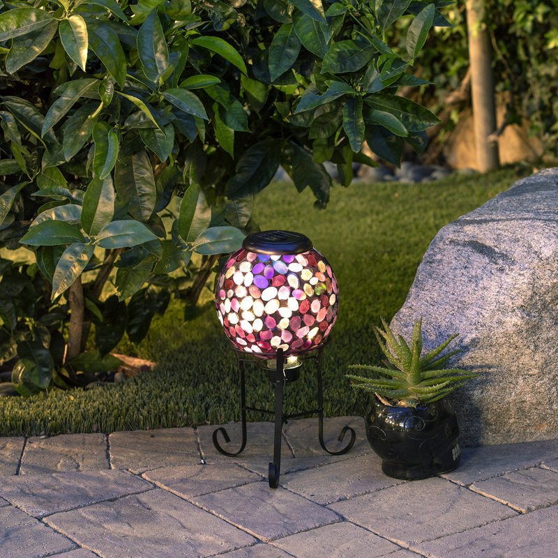 Sertorio No Subject Gazing Ball - Solar Powered