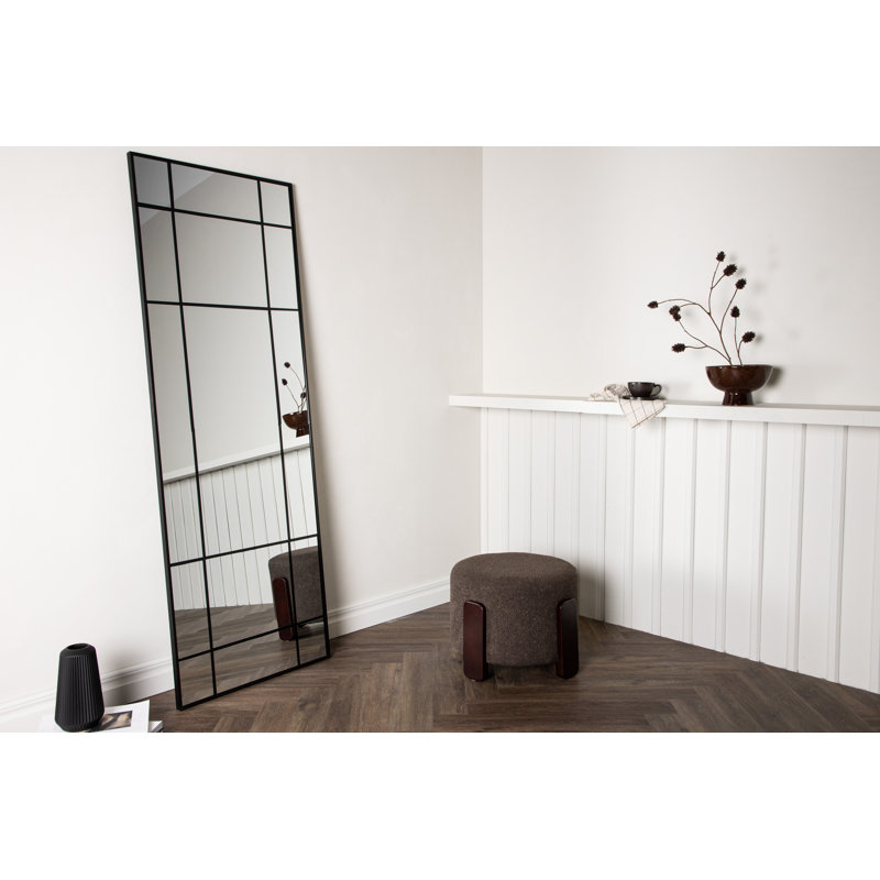 Dontae Metal Flat Wall Mirror