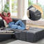 Canapé modulaire moderne désossé moderne - canapé en velours côtelé surdimensionné avec assise profonde et configuration réglable-413247738