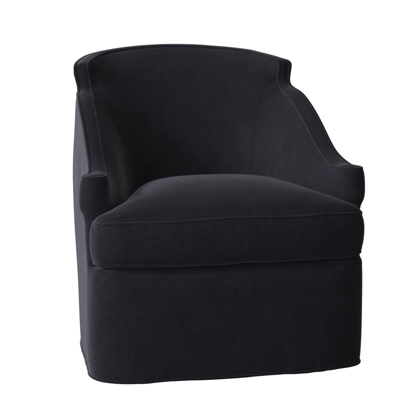 Barbara Swivel Armchair, Venice Navy